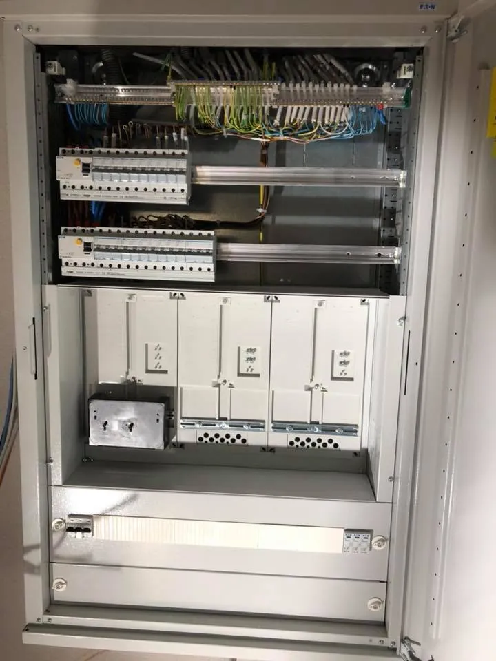 Verteilerkasten-Installation