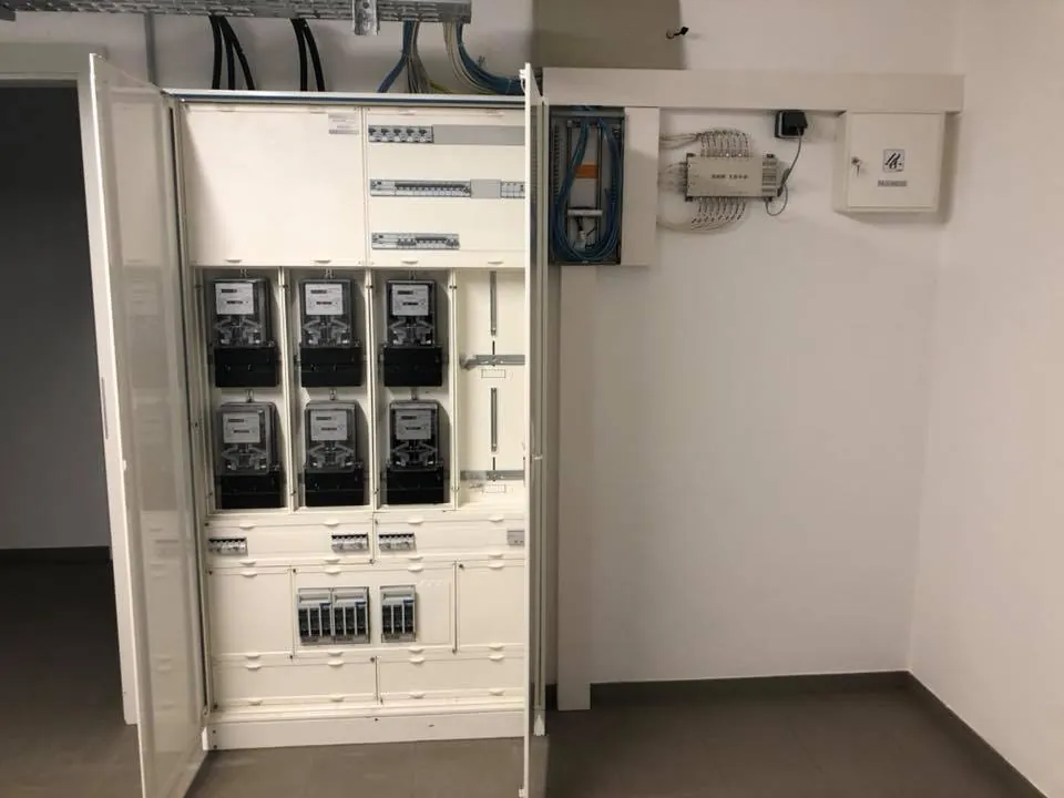 Professioneller Zaehlerkasten – Elektroinstallation